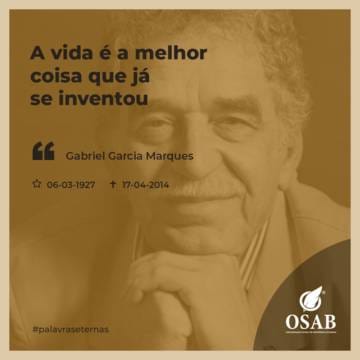 OSAB - PALAVRAS ETERNAS - GABRIEL GARCIA MARQUES