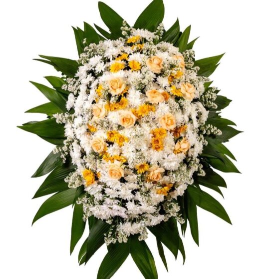 Coroa de Flores Topázio