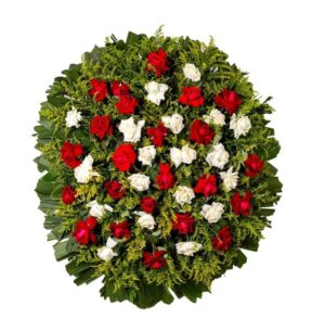 Coroa de flores turmalina